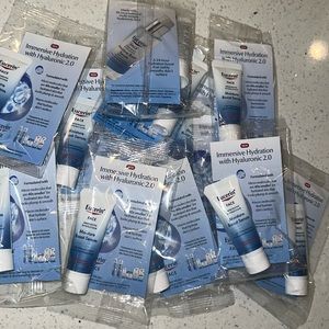 10 individual wrap Eucerin face moisture boots  serum samp…